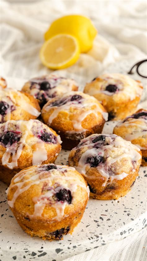 Bakery Style Lemon Blueberry Muffins Mama Needs Cake