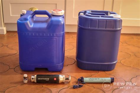 Guide Storing Water For Emergencies Containers And Purification Pew