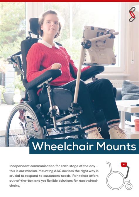 Curved Wheelchair Mounts For Aac Devices Tablets And More