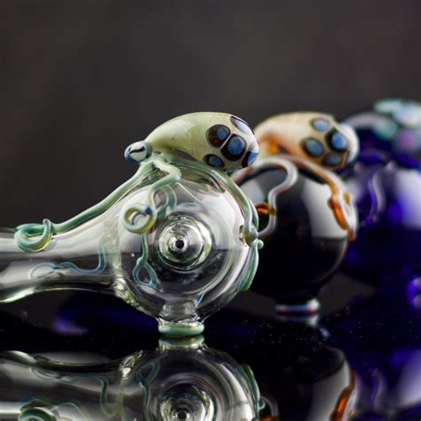 Octopus Glass Spoon Pipe In Your Choice Of Color