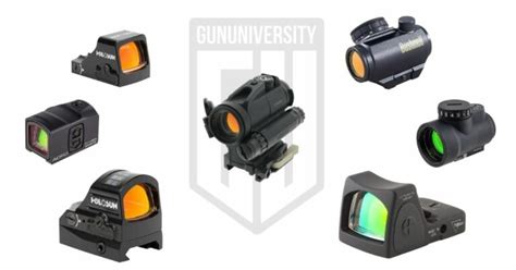 7 Best Red Dot Sights 2024 For All Occasions Gun University