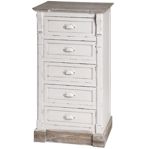 New England 5 Drawer Chest Bedroom Furniture For Sale White Chest Of