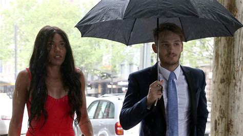 Collingwoods James Aish Keeps Umbrella As Partner Morgan Mitchell Gets