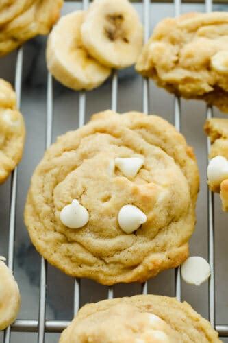 Banana Pudding Cookies With White Chocolate Chips The Recipe Critic