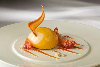 Peach melba is a simple dessert of sweet poached peaches and tart raspberry sauce, served with vanilla ice cream. Contemporary Cold Plated Dessert (With images) | Gourmet ...