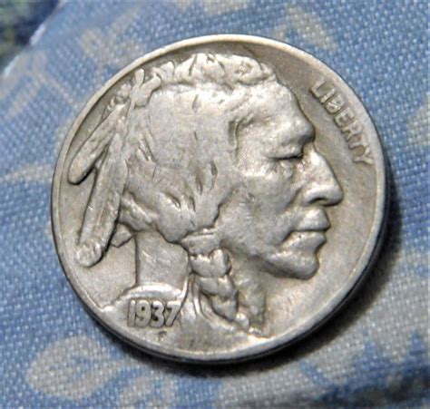 1937 S Buffaloindian Head Nickel For Sale Buy Now Online Item