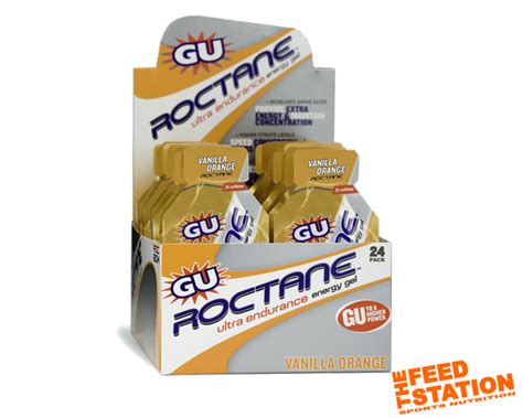 Gu Roctance Ultra Endurance Energy Gel 24 Pack The Feed Station