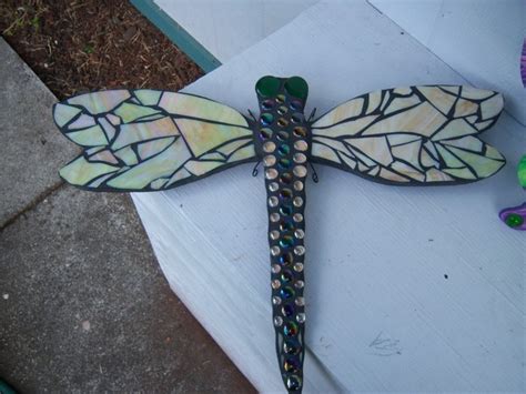 Dragonfly Mosaic By C Lofgreen