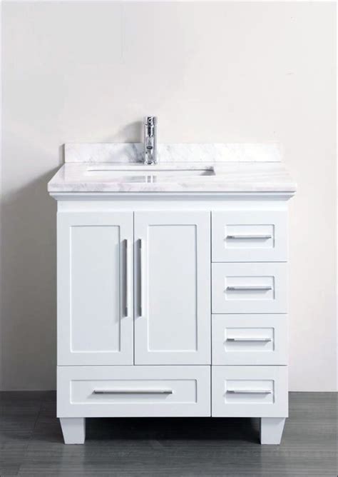 Bathroom vanities are a combination of both the sink and the surrounding storage and are sold in an endless array of sizes, finishes and styles. New Picks Best Small Bathroom Vanities | Small bathroom ...