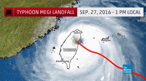 Typhoon Megi Recap Taiwan Blasted With Wind Gusts Over 120 Mph Up To