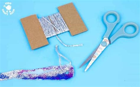 Gorgeous Glittery Icicle Craft Kids Craft Room