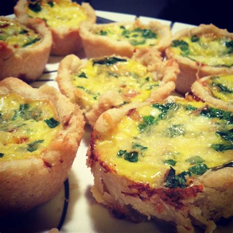 I Made Mini Quiche Using A Muffin Tin Appetizer Recipes On The Go
