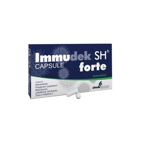 IMMUDEK FORTE SH INTEGRATORE ALIMENTARE IMMUNO STIMOLANTE