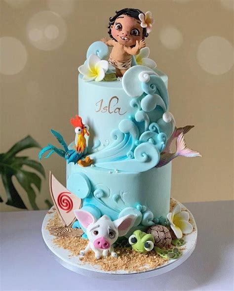 Moana Birthday Party Theme Moana Party Birthday Cake Girls Birthday