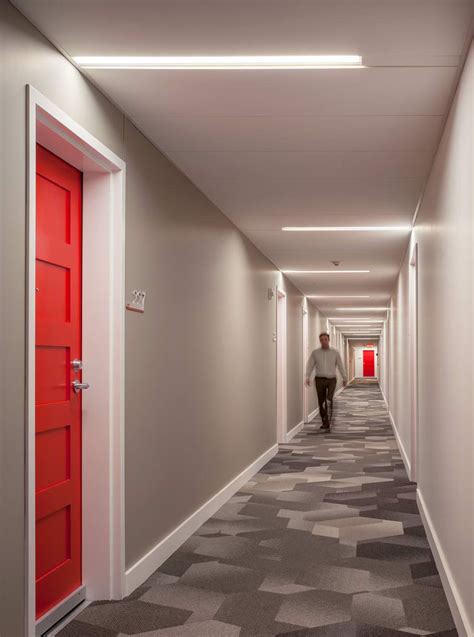 887 Wylie Street Lobby Design Corridor Design Hotel Corridor