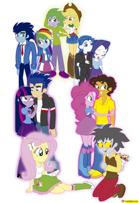 Eg Freinds Couples Mlp My Little Pony My Little Pony Pictures My