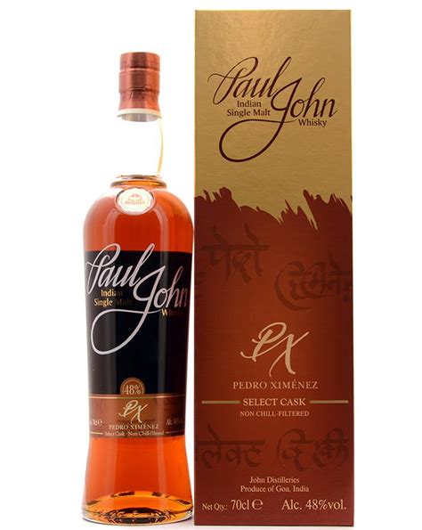 Paul John Px Select Cask Indian Single Malt Whisky 48