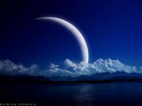 42 Blue Moon Wallpaper Hd On Wallpapersafari