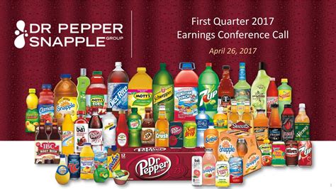 Dr pepper is perhaps one of the oldest soda brands that was created and still sells today. Dr Pepper Snapple Group, Inc. 2017 Q1 - Results - Earnings ...