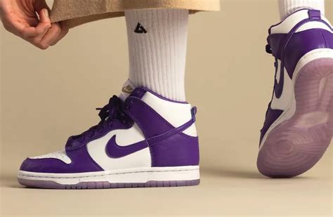 Nike Dunk High Wmns Varsity Purple Releasing This Week