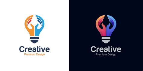 Creative Idea Imagination Or Innovation Logo For Life Hack Creativity