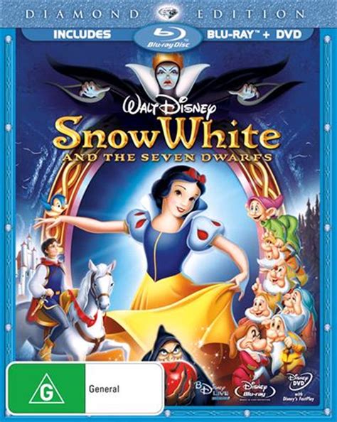 Snow White And The Seven Dwarfs Disney Blu Raydvd Sanity