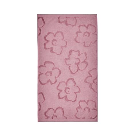 Ted Baker Magnolia Hand Towel Dusky Pink By Bedeck Home