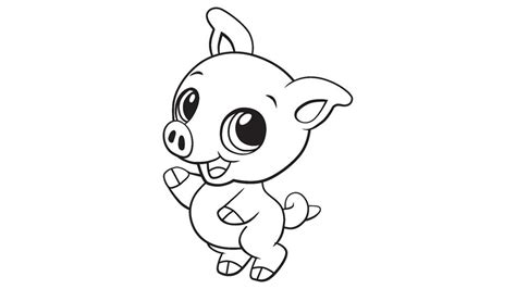 Coloring Pages Of Baby Pigs Coloring Walls