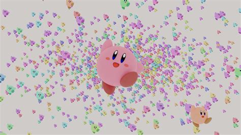 Cute And Charming Kirby Background 4k For A Touch Of Nostalgia