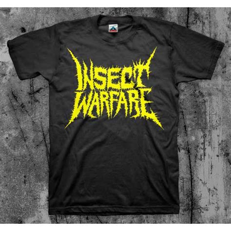 Insect Warfare Yellow Logo Shirt Various Color Ts