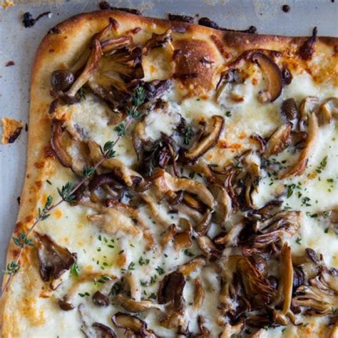 Caramelized Wild Mushroom Pizza Whats Gaby Cooking