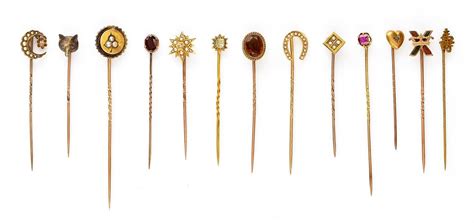 Lot 85 Collection Of Tie Pins