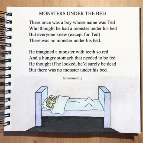 Pin By Jj Bitters On Poetry Monster Under The Bed Writing Community