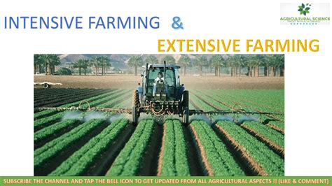 Intensive Farming And Extensive Farming Difference Between Extensive