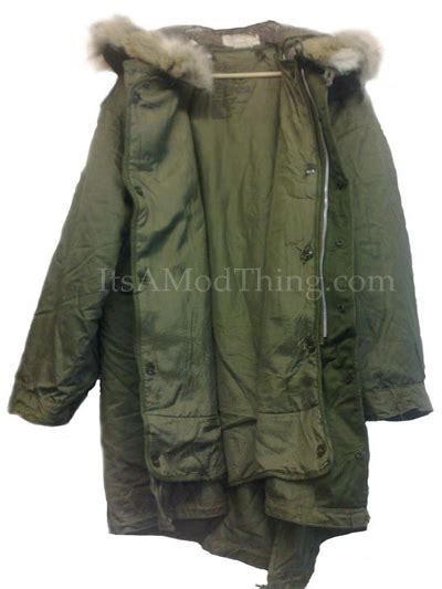 The Original M 1951 Fishtail Parka As Worn By Mods In The 1960s
