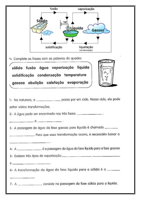 Atividades Transformações Reversíveis E Irreversíveis 4 Ano