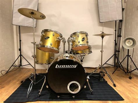 Ludwig Accent Cs Combo Full Drum Kit And Extras In Hull East Yorkshire