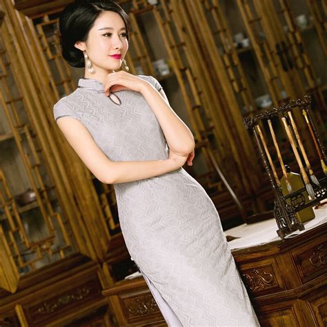 Long Lace Cheongsam Women Summer 2016 Sexy High Split Chinese Dresses Plus Size Long Maxi Dress