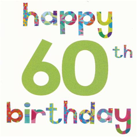 İllustration Of Happy 60th Birthday Party Card Free Image Download