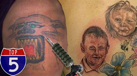 Top 5 Worst Tattoos Ever Part 3 Youtube