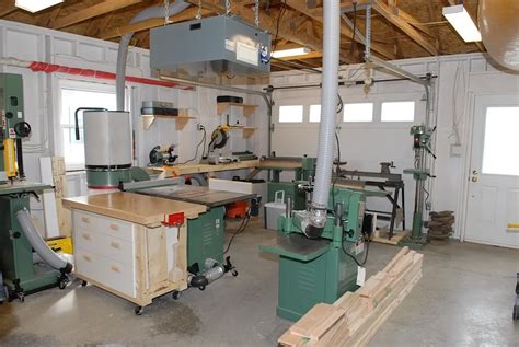 See more ideas about garage, garage workshop, garage design. My woodworking shop is now set up. | Woodworking shop ...