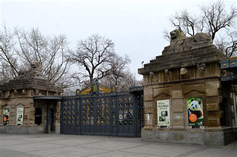 The Lion Gate Entrance To Berlin Zoo Berlin Germany Editorial Stock
