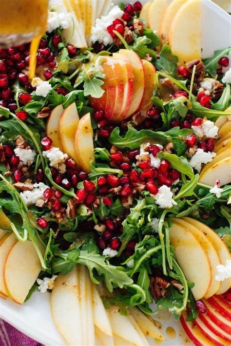 This Gorgeous Holiday Colored Green Salad Is Easy To Make Made With