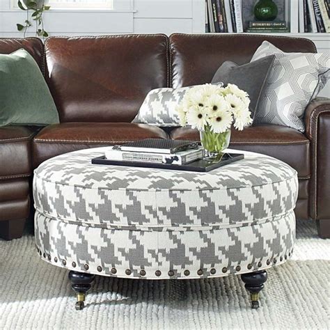 Belham living corbett round coffee table storage ottoman. Red Round Ottoman in 2020 | Ottoman decor, Upholstered ...