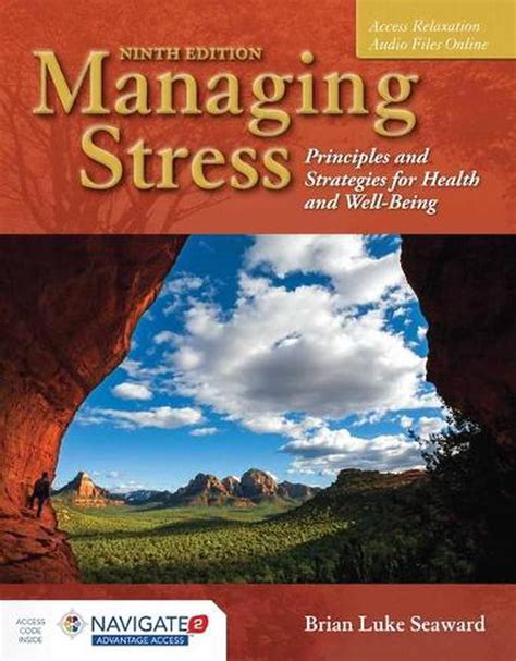 Managing Stress By Brian Luke Seaward Hardcover Book Free Shipping