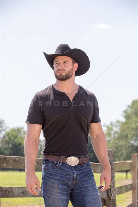 Hot Cowboy On A Ranch Rob Lang Images Hot Cowboys Casual Cowboy