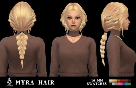 Sims 4 Cc Hair 75f Simfileshare Sims Hair Sims Sims 4 Images And