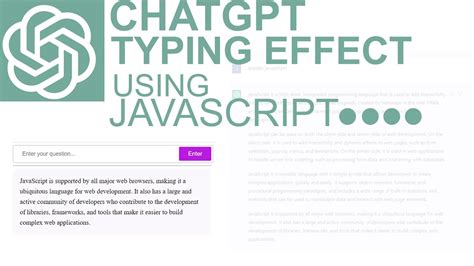 How To Implement Chatgpts Typing Effect Script Step By Step Tutorial