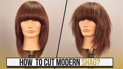 Effortless Modern Shag Haircut Step By Step Tutorial Youtube