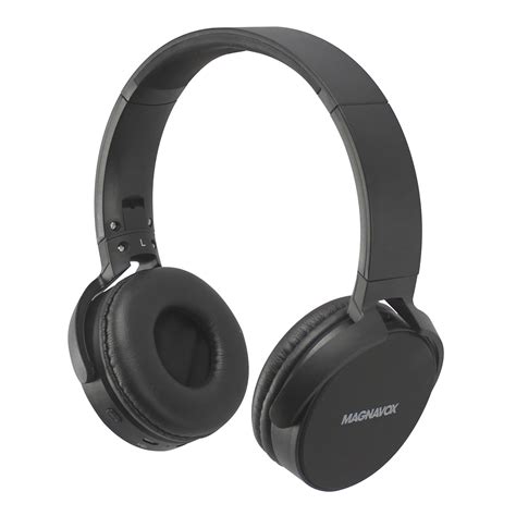 Foldable Stereo Headphones With Bluetooth Wireless Technology Black